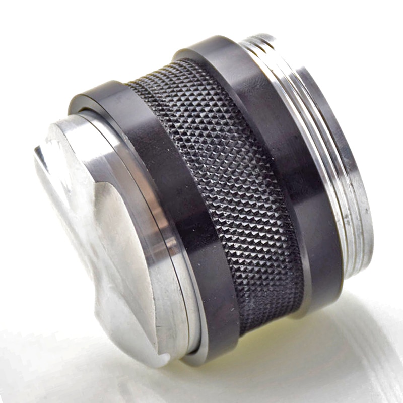 58mm Kaffee Verteiler & manipulieren, Dual Kopf Kaffee Leveler Passt, Einstellbare Tiefe-Professionelle Espresso Hand manipuliert