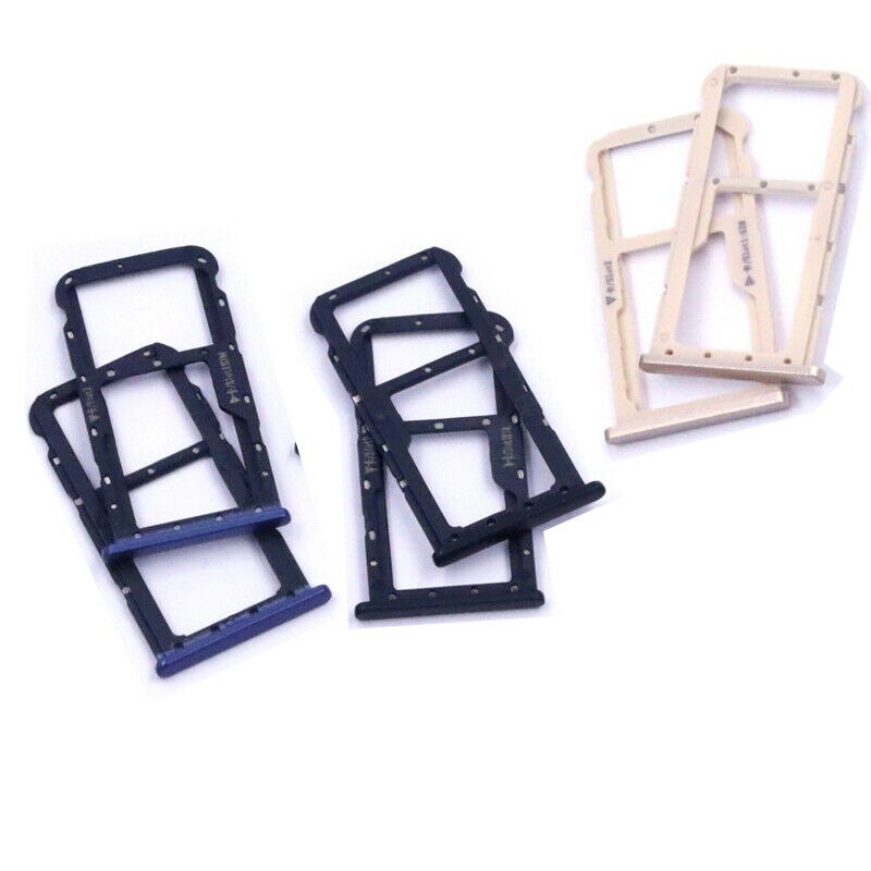 1Stck Ersatz Teile Sim Karte Halfter Slot Mikro SD Karte Fach Adapter Für Huawei Nova 2i