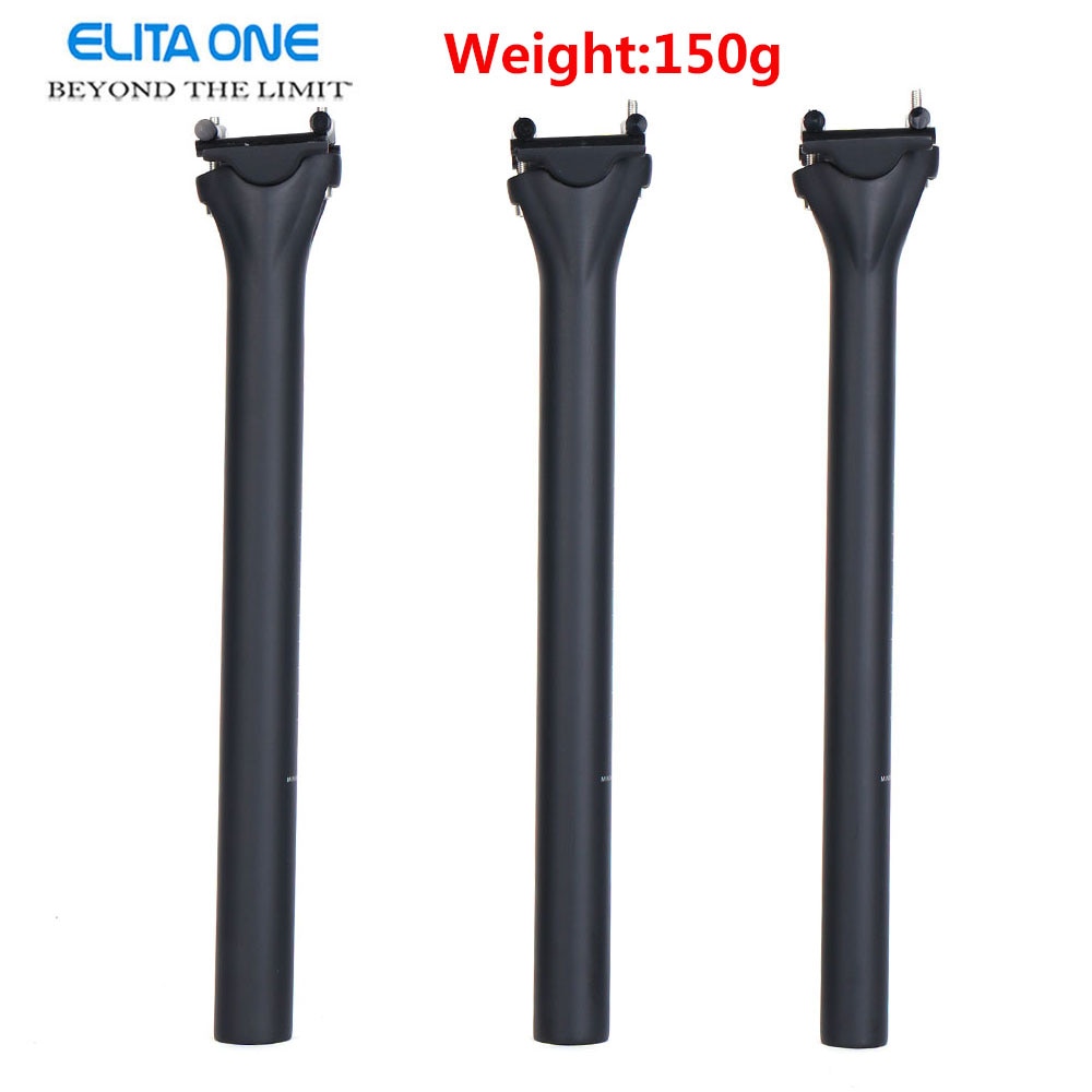 ELITA EINE Fahrrad Kohlenstoff Faser Sitz Post Straße Fahrräder Sitz Beiträge 27,2/30,8/31,6mm Straße Fahrräder Berg Fahrräder Sattelstütze UD matt