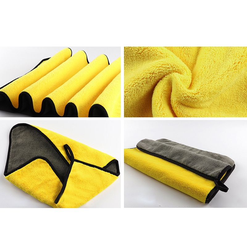 30x3 0/40/60CM Mikrofaser Auto Reinigung Trocknen Tuch Säumen Auto Pflege Tuch Detaillierung Auto Waschen Handtuch Auto Waschen Handtuch
