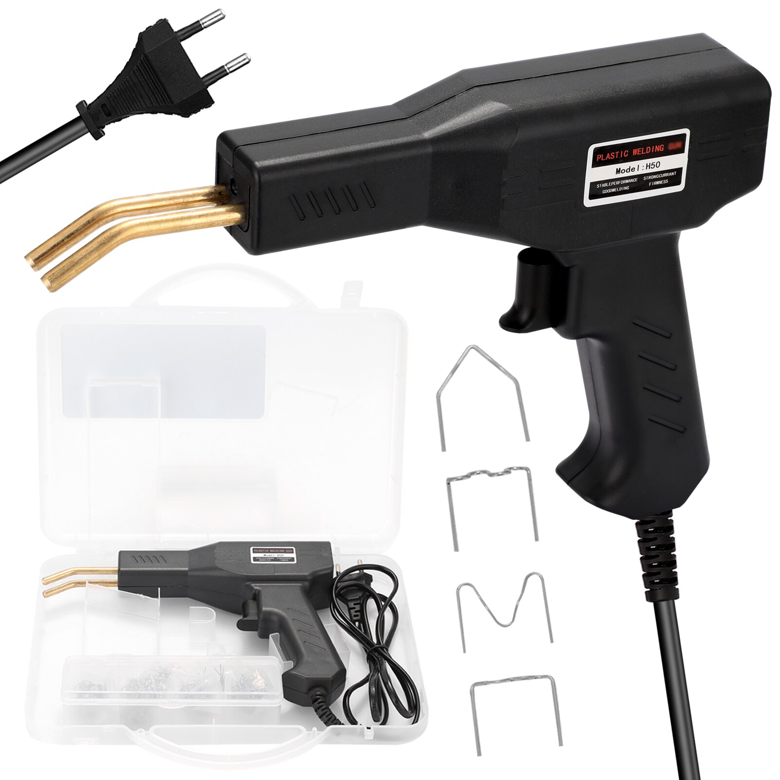 Handliche Kunststoff Schweißer Garage Werkzeuge Heißer Hefter Maschine Grundnahrungsmittel PVC Reparatur Maschine Auto Stoßstange Reparatur Hefter Schweißen Werkzeug