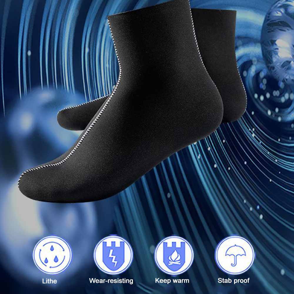 1 paar Schwimmen Tauchen Socken Neoprenanzug Neopren Tauchen Socken Verhindern Kratzer Erwärmung Schnorcheln Socken für Männer Frauen