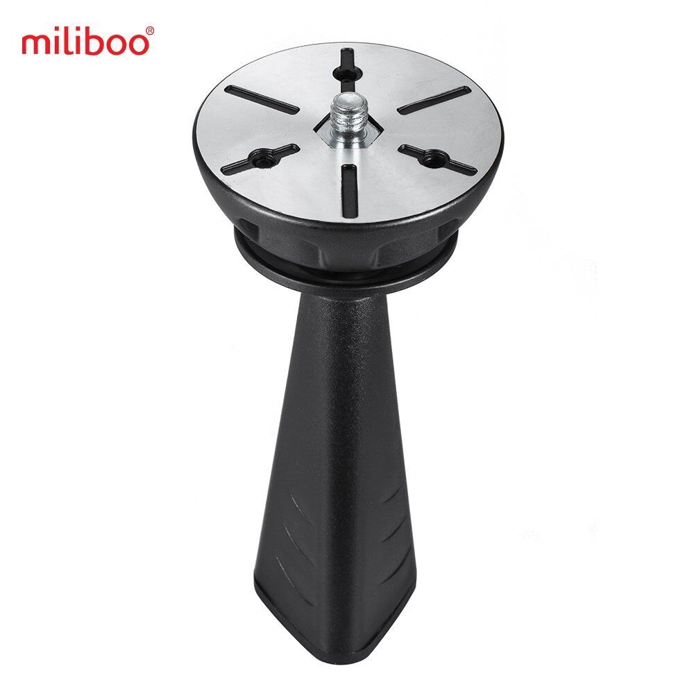 Miliboo MYT807 Schüssel Adapter Aluminium legierung 75mm Halb Ball Flach zu Schüssel Adapter für Flüssigkeit Kopf Stativ DSLR Anlage kamera