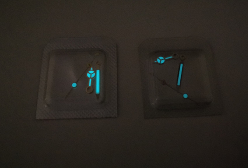 Uhr bewegung zubehör Original und3186 bewegung zubehör 116710 uhr Hand leuchtend nadel