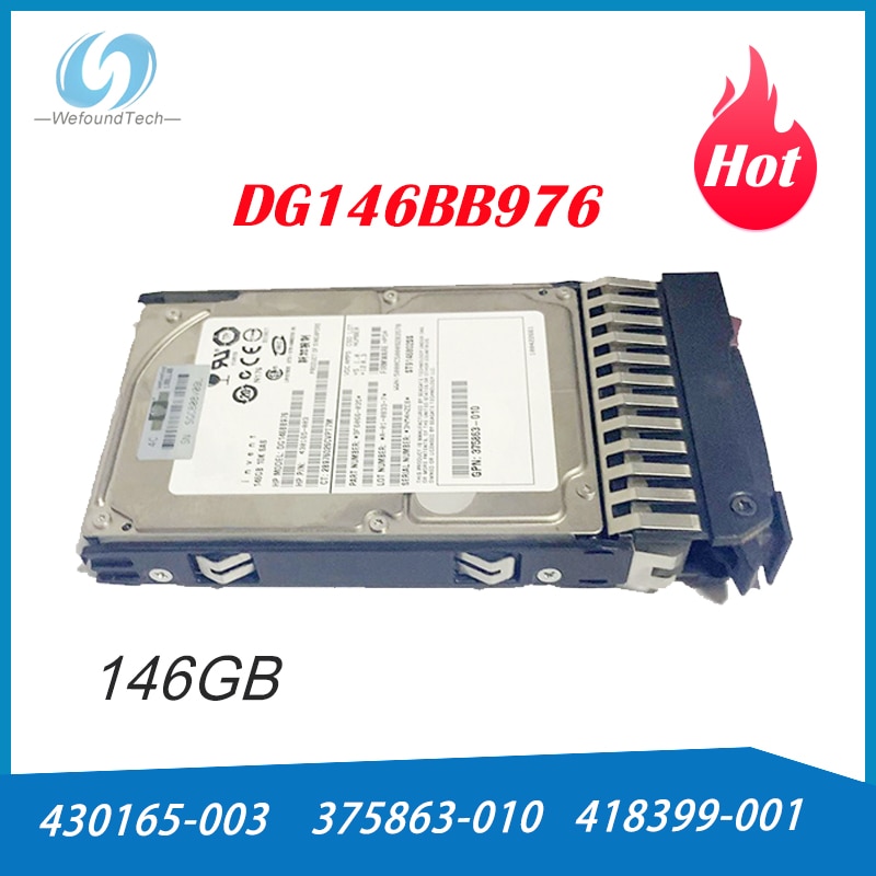 Perfekte Getestet Handy, Mobiltelefon Festplatte ist Geeignet für DG146BB976 SAS 430165-003 375863-010 418399-001 146GB