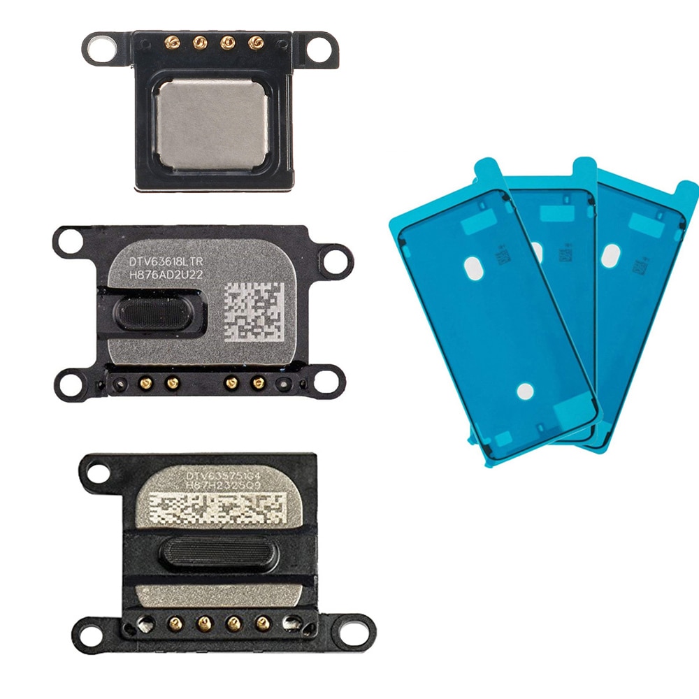 2 teile/satz wasserdicht kleber + Ohr Lautsprecher Ersatz für iPhone 6s 6s Plus 7 7 Plus 8 8 Plus Hörer Earspeaker Klang