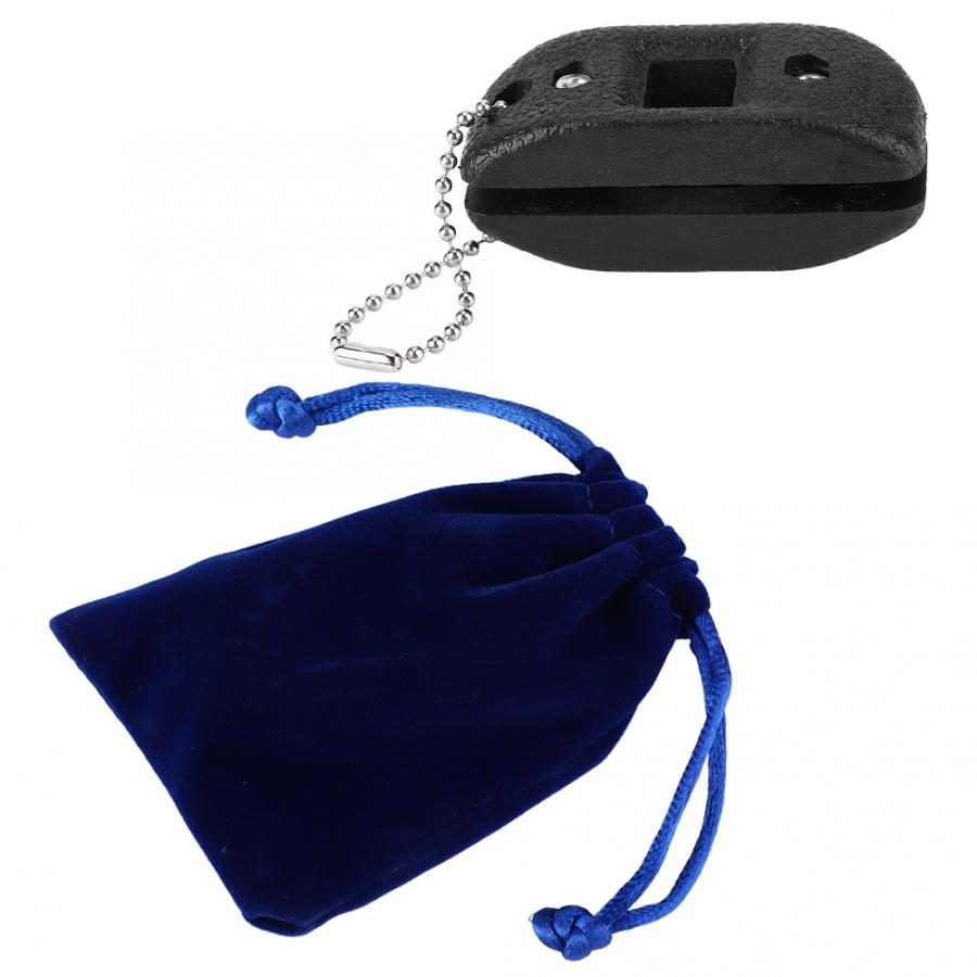 Sandstein Eis Eishockey Schuh Doppel Seite Spitzer Eis Schlittschuh Klinge Eishockey Schärfen Oilstone Tragbare mit Hängende Lagerung Tasche