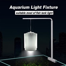 Aquarium LED Licht Hängen Lampe Leuchte Steht Für Universal- Aquarium Aquarium Lampe Leuchten Aluminium Unterstützung KleiderbüGel Sicher