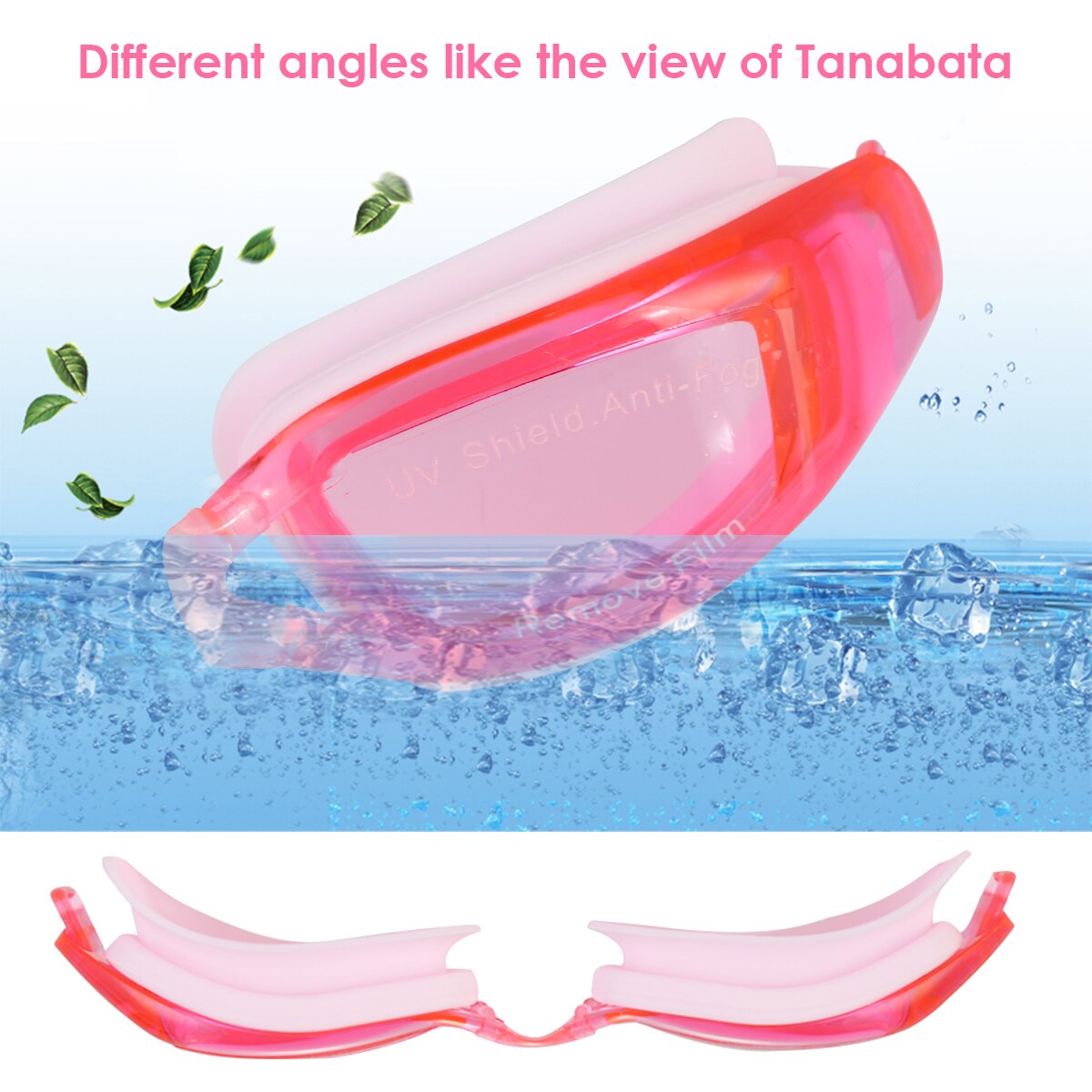 Schwimmen Brille Einstellbare freundlicher Wasserdichte Weiche Silikon Anti Nebel UV Schild Schwimmen Gläser Brille Brillen Mit Kasten