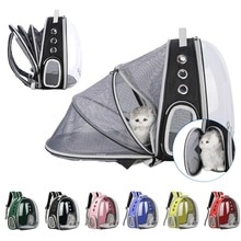 Tragbare Haustier Katze Rucksack Faltbare Multi-Funktion Haustier Hund Träger Tasche Große Raum Kapsel blasiert Schulter Haustier Rucksack Zelt käFeige