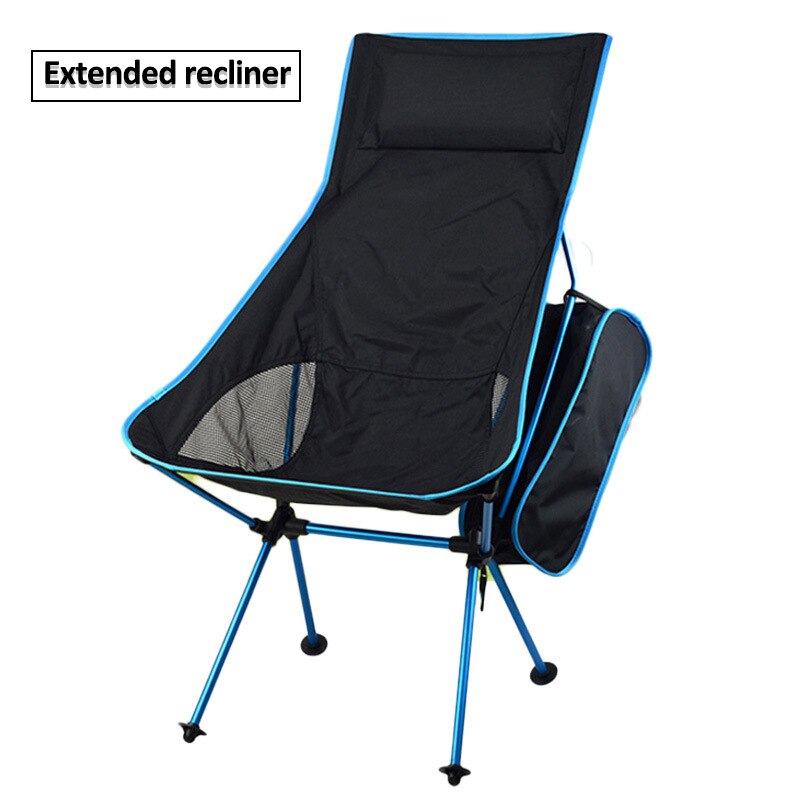 Tragbare Camping Strand Stuhl Leichte Falten Angeln draussen Camping draussen Ultra Licht Orange verrotten Dunkelblau Strand Stühle