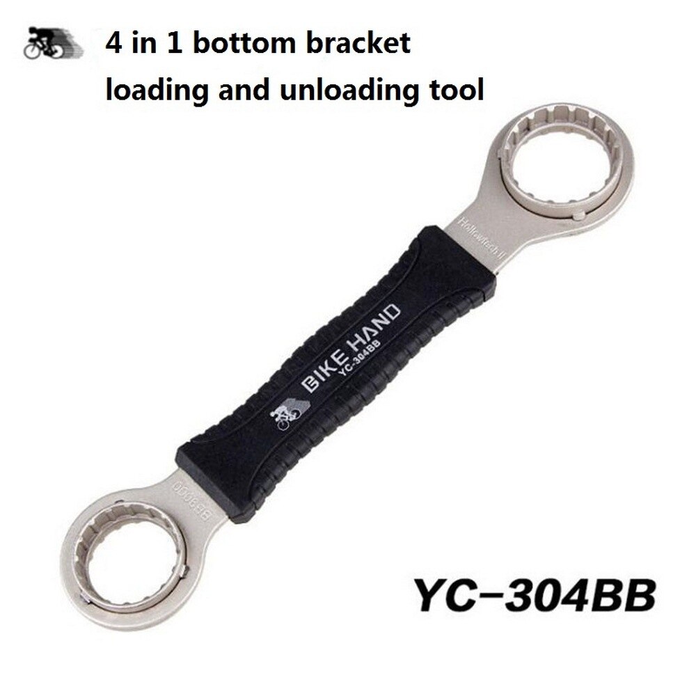 4in1 Fahrrad Reparatur Werkzeug Tretlager Achse Werkzeug Radfahren Liefert Abnehmbare Fahrrad Welle Installation Demontage Werkzeug YC-304BB