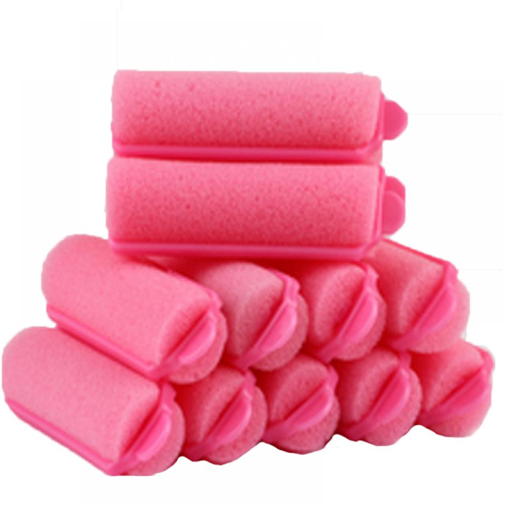 12 Teile/satz Magie Haar Curler Rollen Welle Haar kräuseln Styling Weichen Schwamm Rollen Friseur Salon Styling Haar Eisstockschießen Werkzeuge
