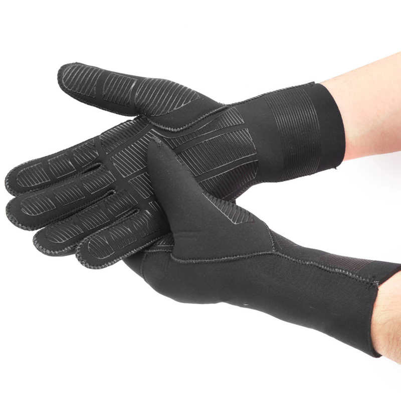 1 paar 3mm/5mm Tauchen Handschuhe Gleitschutz Handschutz Schnorcheln Handschuhe Anti kratzen Halten Warme Tauchen Handschuhe Schnorcheln ausrügestochen