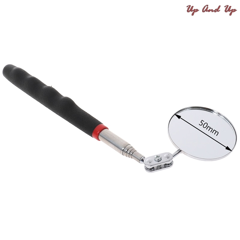 1Pc 30/50mm inspektion spiegel Auto Teleskop Erkennung Objektiv Inspektion Runder Spiegel 360 Reparatur Werkzeug