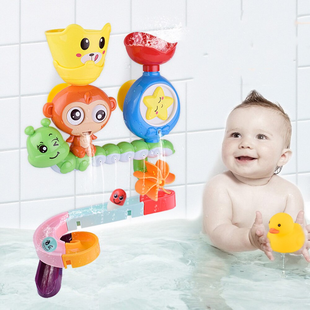 Baby Karikatur Affe Klassische Dusche Schlecht Spielzeug Ebene Seestern Streuen Spielzeug Schlecht Schwimmen Baden Dusche Pädagogisches Kind Spielzeug