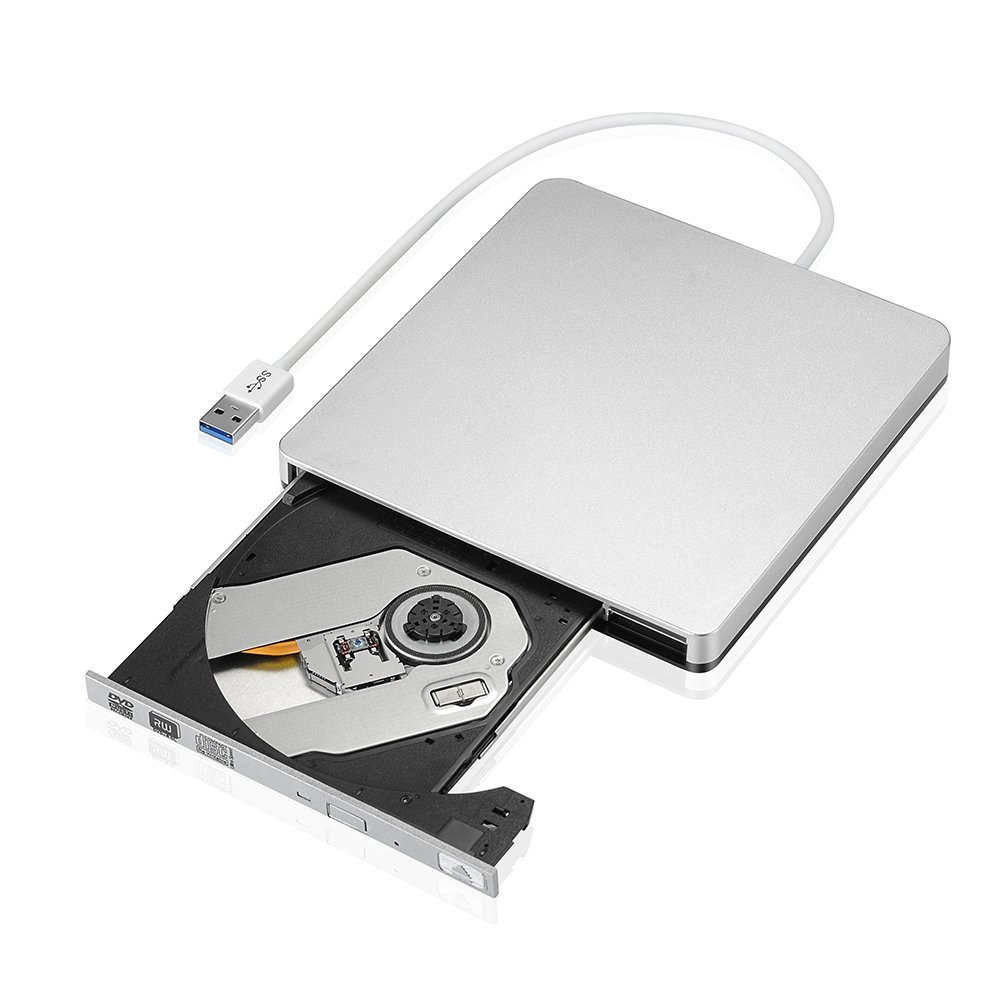 Externe Dünne USB 3.0 DVD Brenner DVD-RW VCD CD RW Laufwerk Brenner Superdrive Tragbare für Apfel Mac MacBook Profi Luft iMAC