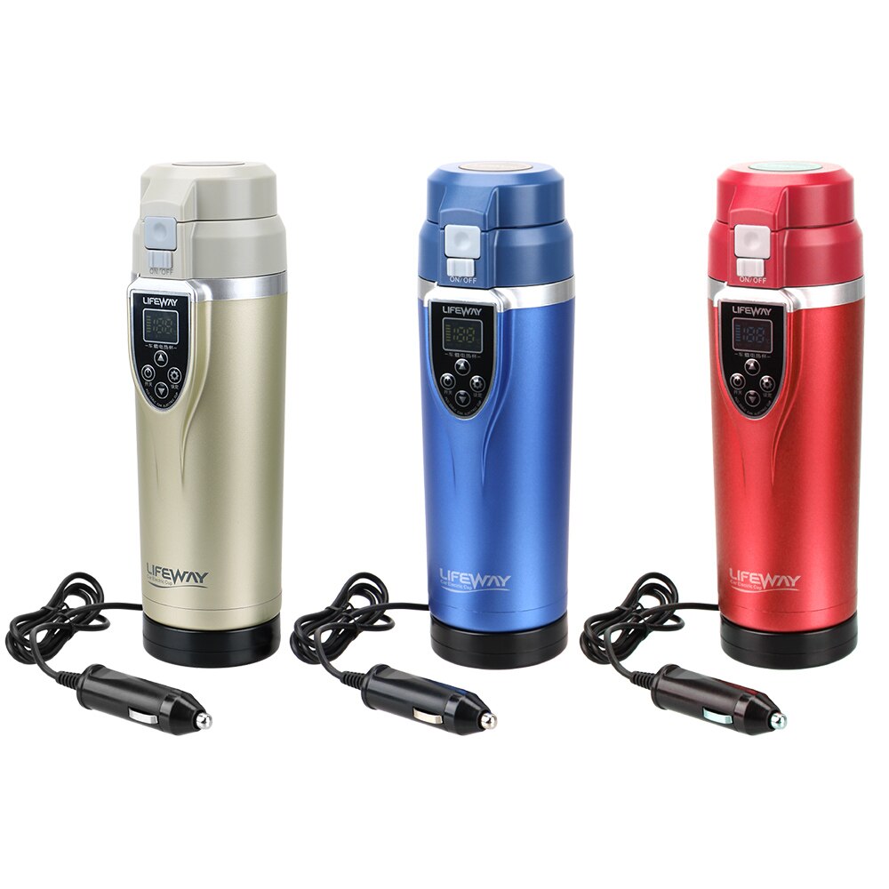 350ML Tragbare Kochendem Tasse Kaffee Tee Milch 12V Wasser Heizung Einstellbar Temperatur Fahrzeug Elektrische Wasserkocher Auto Heizung Tasse becher
