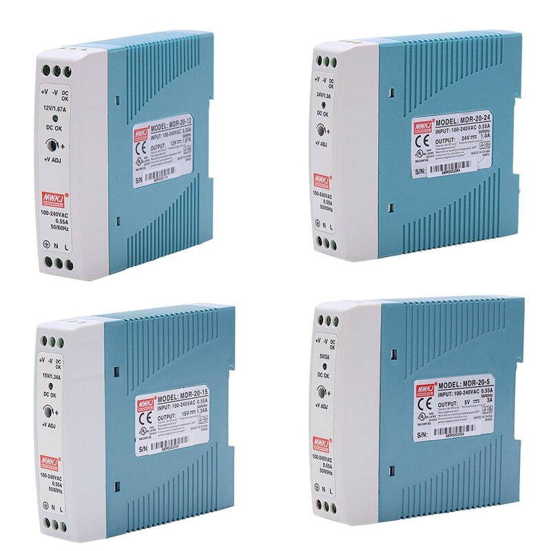 20W Lärm Schiene Energie versorgung ac-dc fahrer spannung regler Energie suply 110V 220V