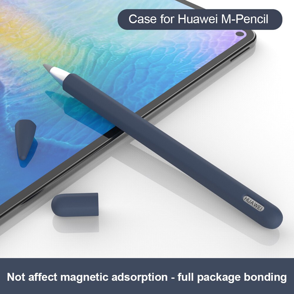 Silizium Beutel fallen Für Huawei M Bleistift Stift Attraktion Drahtlose Ladung Bleistift Stift Feder Für Huawei Matepad Schutzhülle Feder fallen