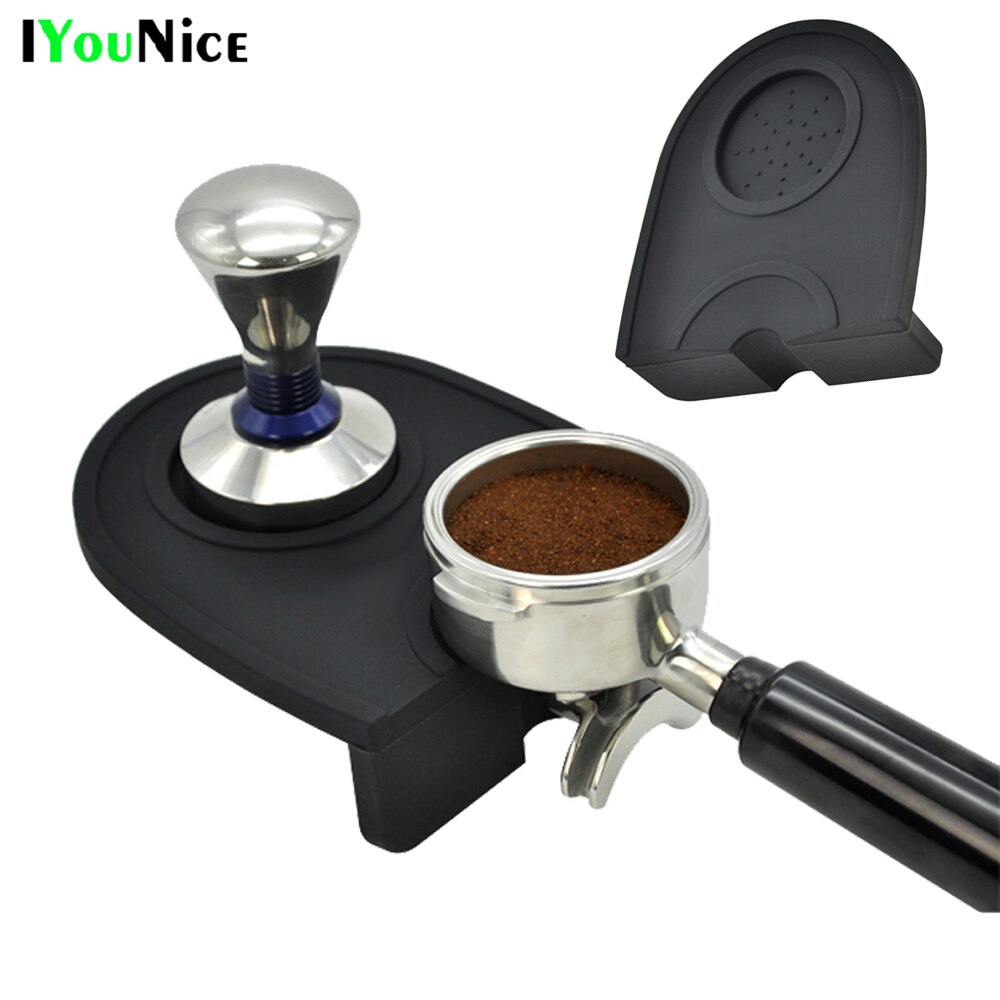 IYouNice Espresso Kaffee manipulieren Matte Silizium Gummi Ecke matt (keine kaffee Stempel) Kaffee Hersteller manipulieren matt