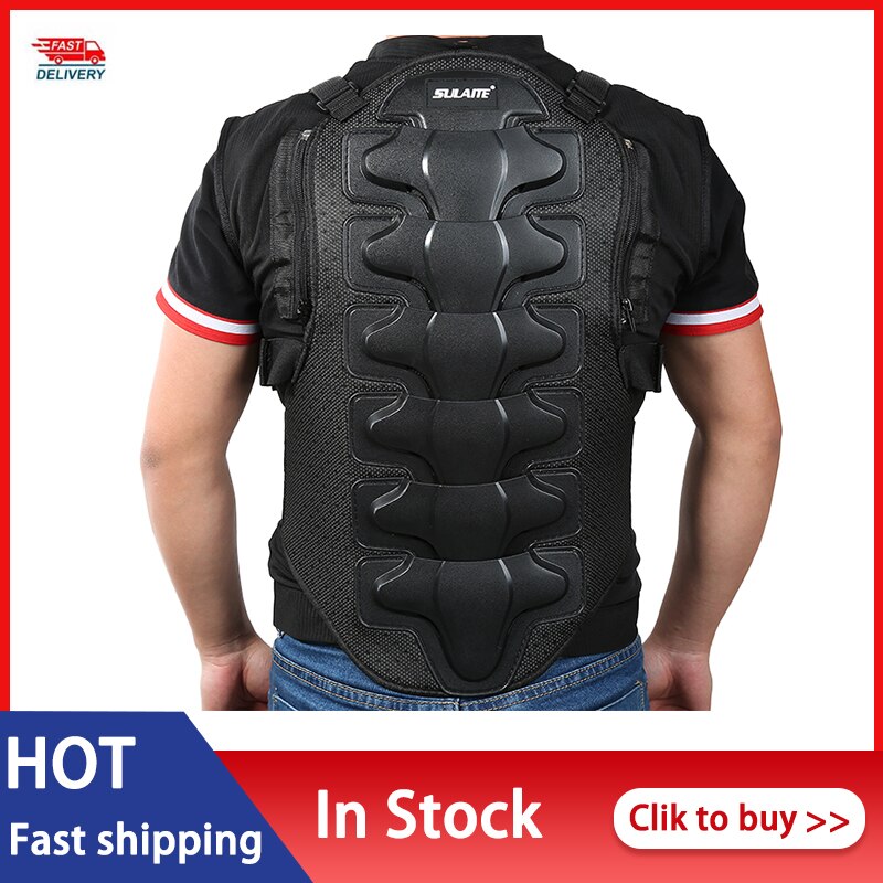 Motorrad Körper Rügestochen Jacke Männer Motorrad Rügestochen Moto-Cross Wirbelsäule Brust Schulter Schutz Motorrad Zurück Schutz Getriebe