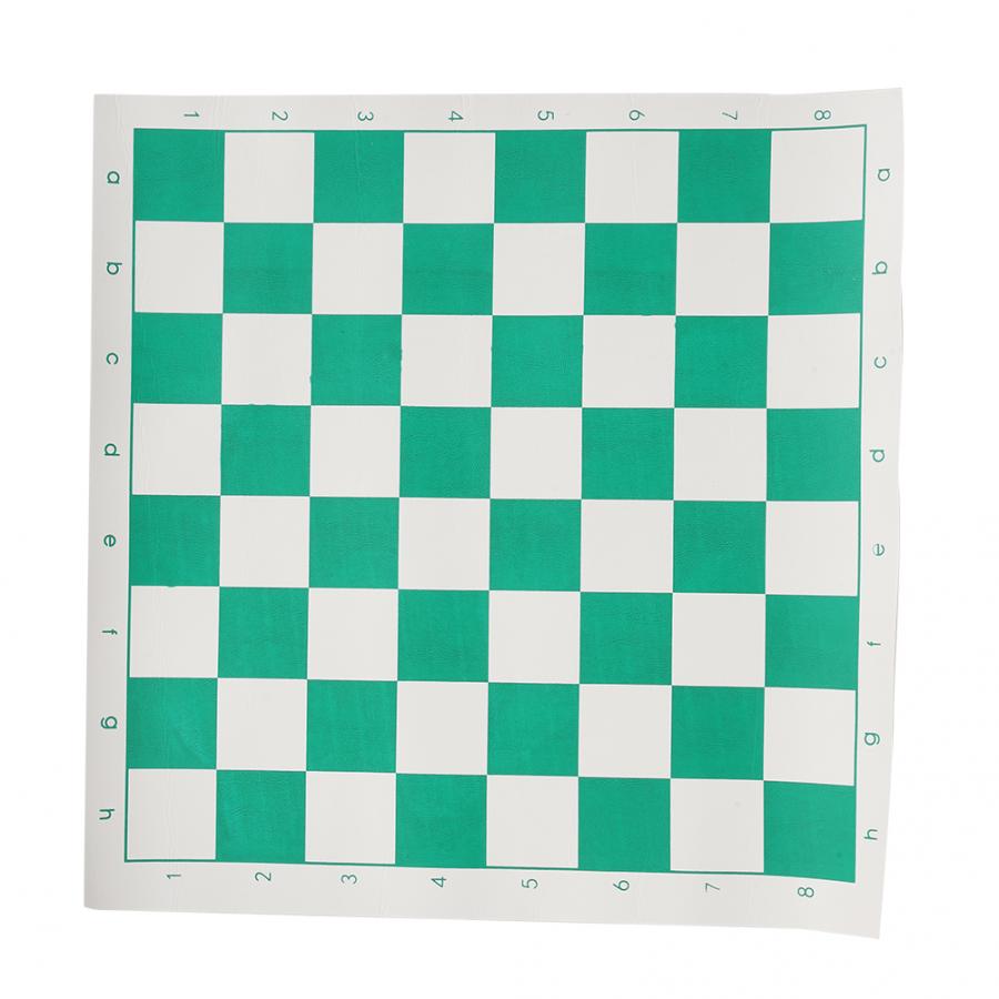 42x42 cm International Schach Gremium PVC PU Leder Schach Bord Pädagogisches Spielzeug Schachbrett Internationalen Dame Gremium