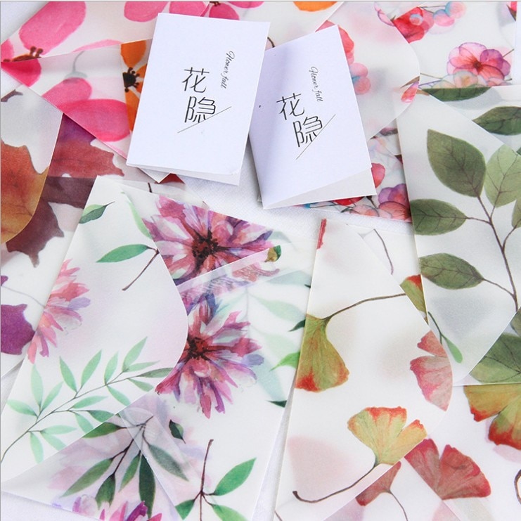 6 stücke Profi Los Blume Umschlag Schreibwaren Schüler Ranslucent Umschlag Spezielle Schwefelsäure Papier Dekoration Geburtstag