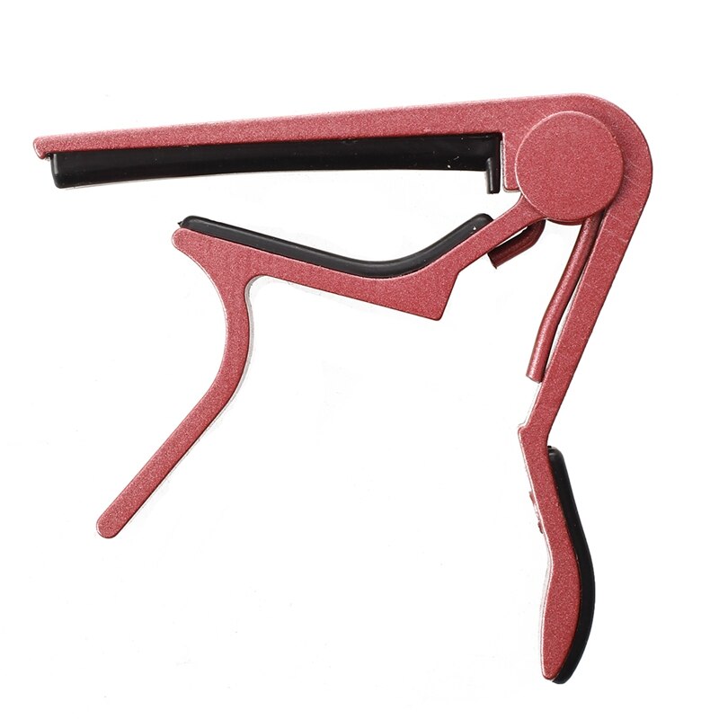 HEIßER-1 Stck Schnell Capo Akustische Elektrische Gitarre Rosa & 30 Stck Akustische Elektrische Gitarre wählt Plektren 0,71 Mm