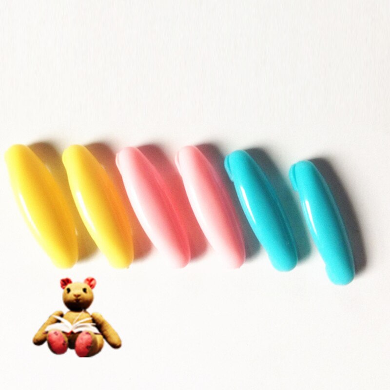 6 Teile/satz Kunststoff Speichel Handtuch Brosche einstellen Moslemisches Hijab freundlicher Windel Stifte hoch kleid NäHenne zubehör