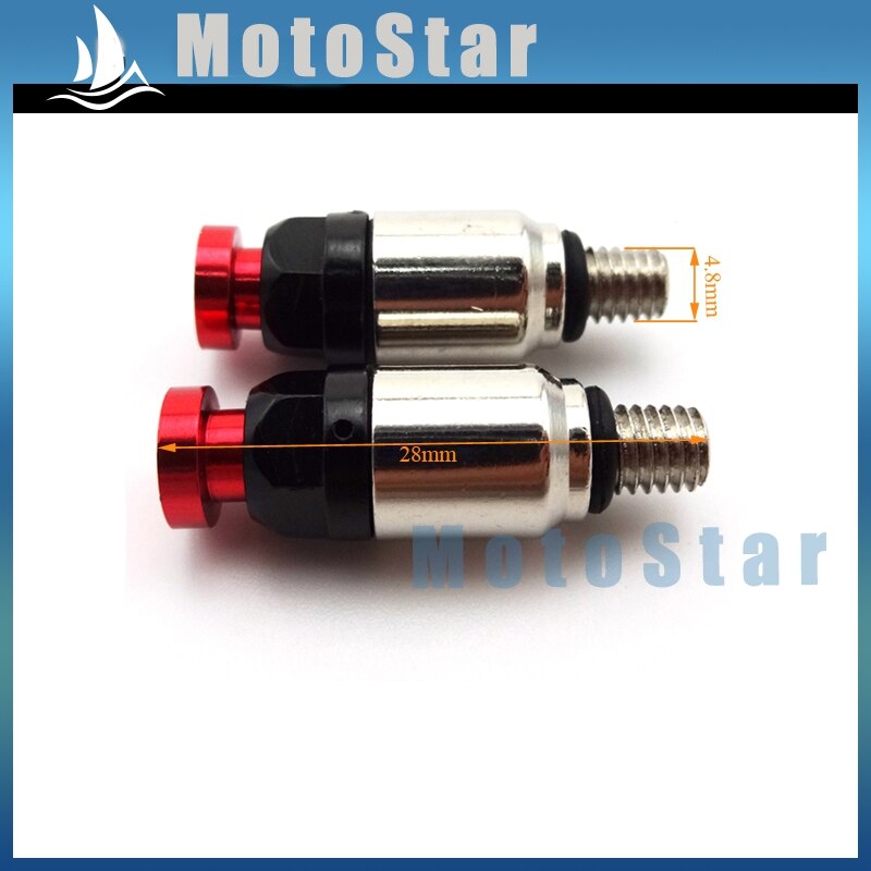 Federgabel verrotten 5x0,8mm Entlüfter Ventile Für Mini Moto-Cross Grube Schmutz Pfad Motor- Fahrrad Motorrad