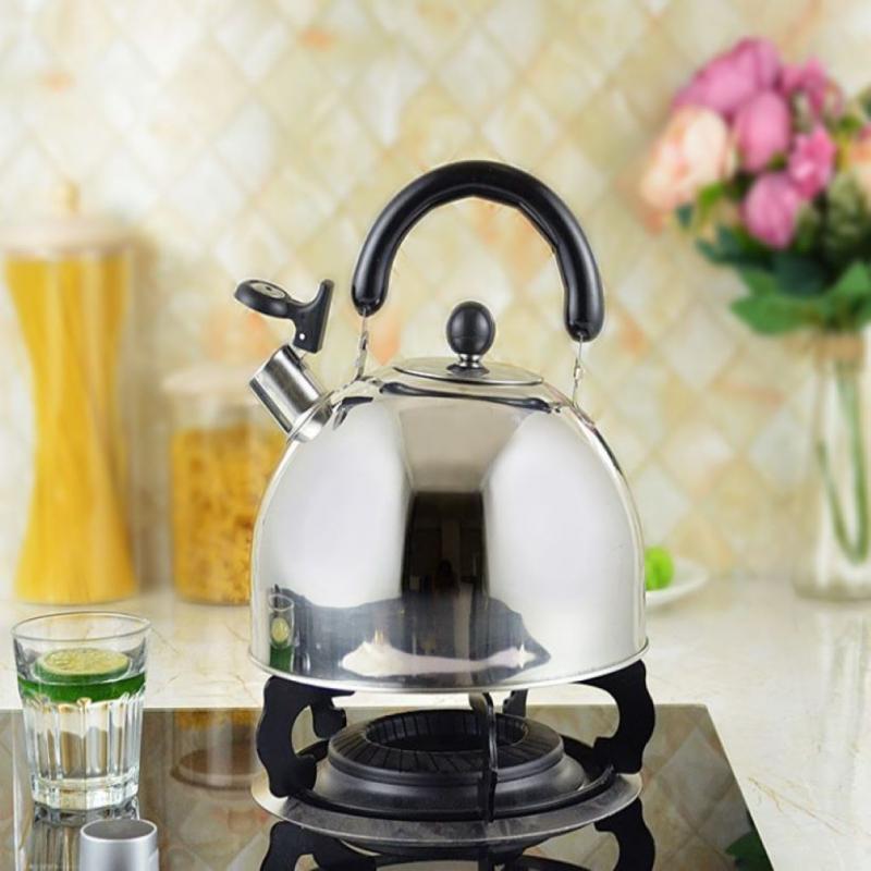 2L Edelstahl Wasserkocher Wasserkocher Keine Magnetisch Verdickt Halbkugelförmigen Boden Wasserkocher Küche Liefert