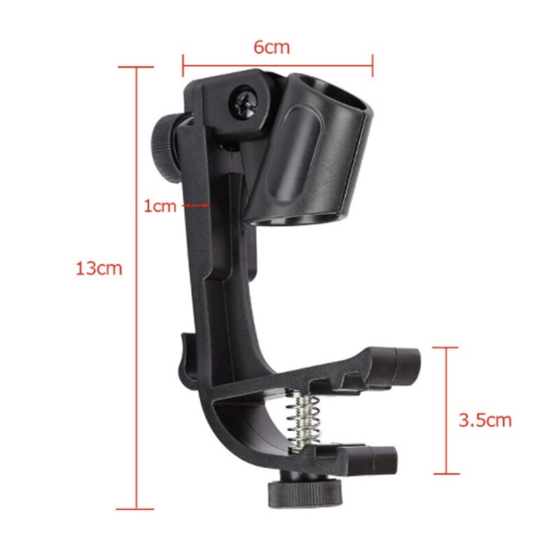 6 Stck Mikrofon Clip Trommel Clip Stoßfest Mikrofon Clip Mikrofon Stehen Stoßfest Musical Instrument Zubehör