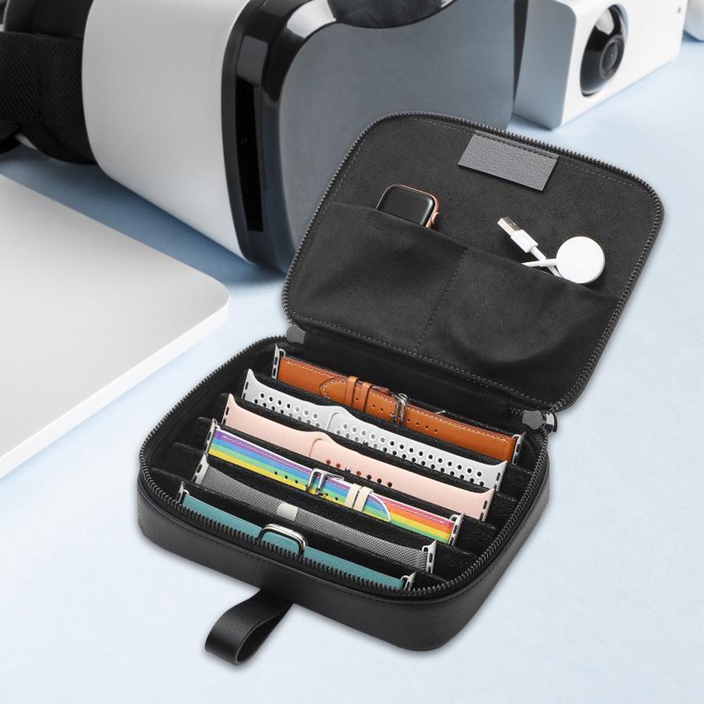 Clever Uhr fallen Leichte Langlebig Uhr Gurt Lagerung Ladung Geräumige Ladegerät Lagerung Organizer Für Armbinde