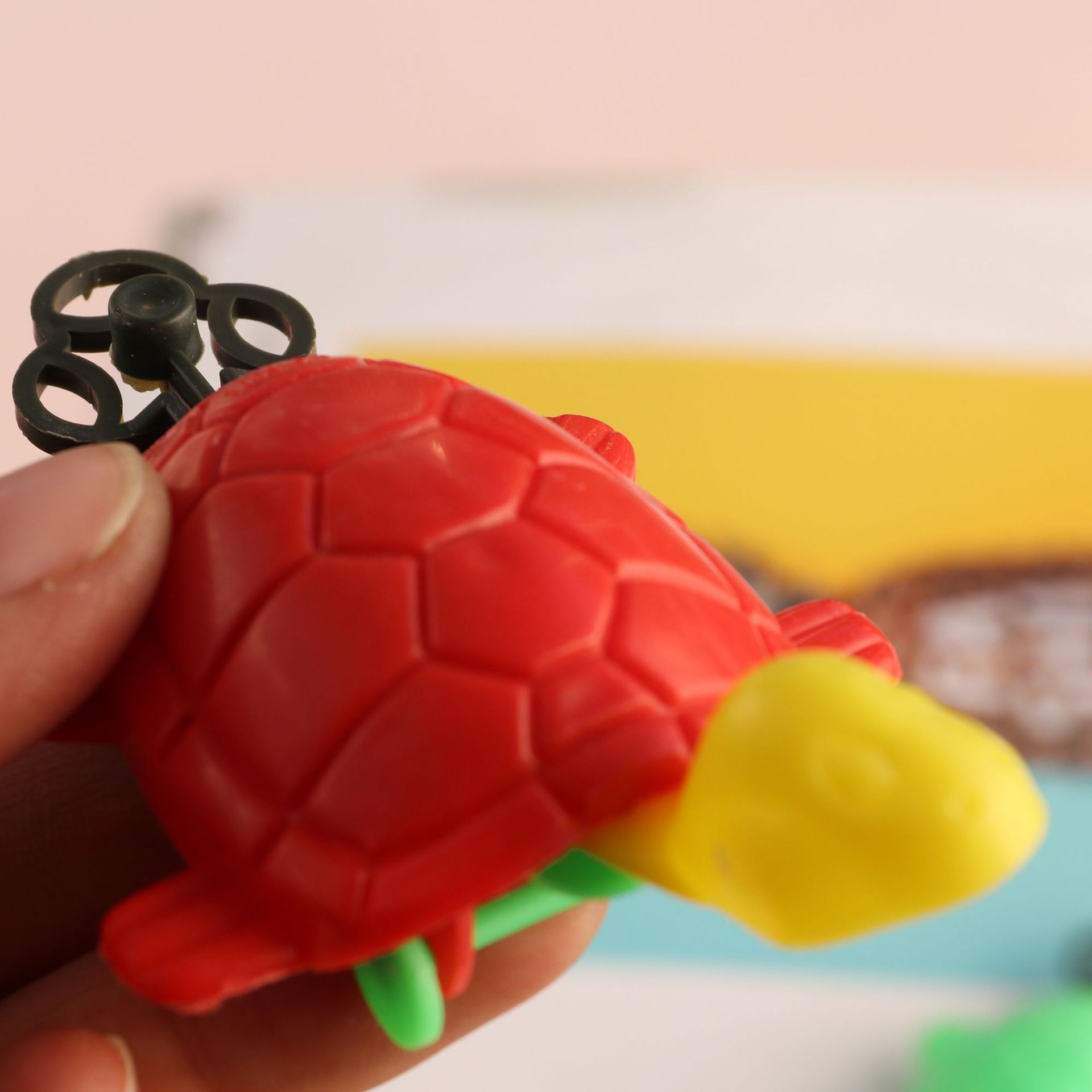 Heiße Verkäufe Kreative Auswurf Kleine Schildkröte freundlicher Baby Pädagogisches Multi-farbe Modell Haushalte Junge Stall Elasticit