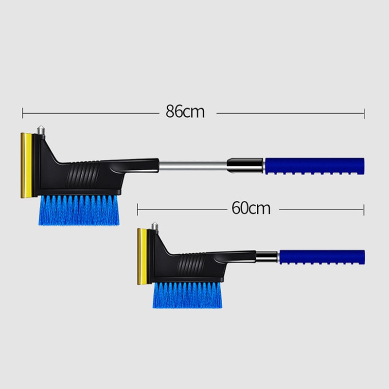 2 in 1 Schaufel Schnee Entfernung Eis Hammer Snowbrush Eis Schaber für Auto Windschutzscheibe und Fenster UND