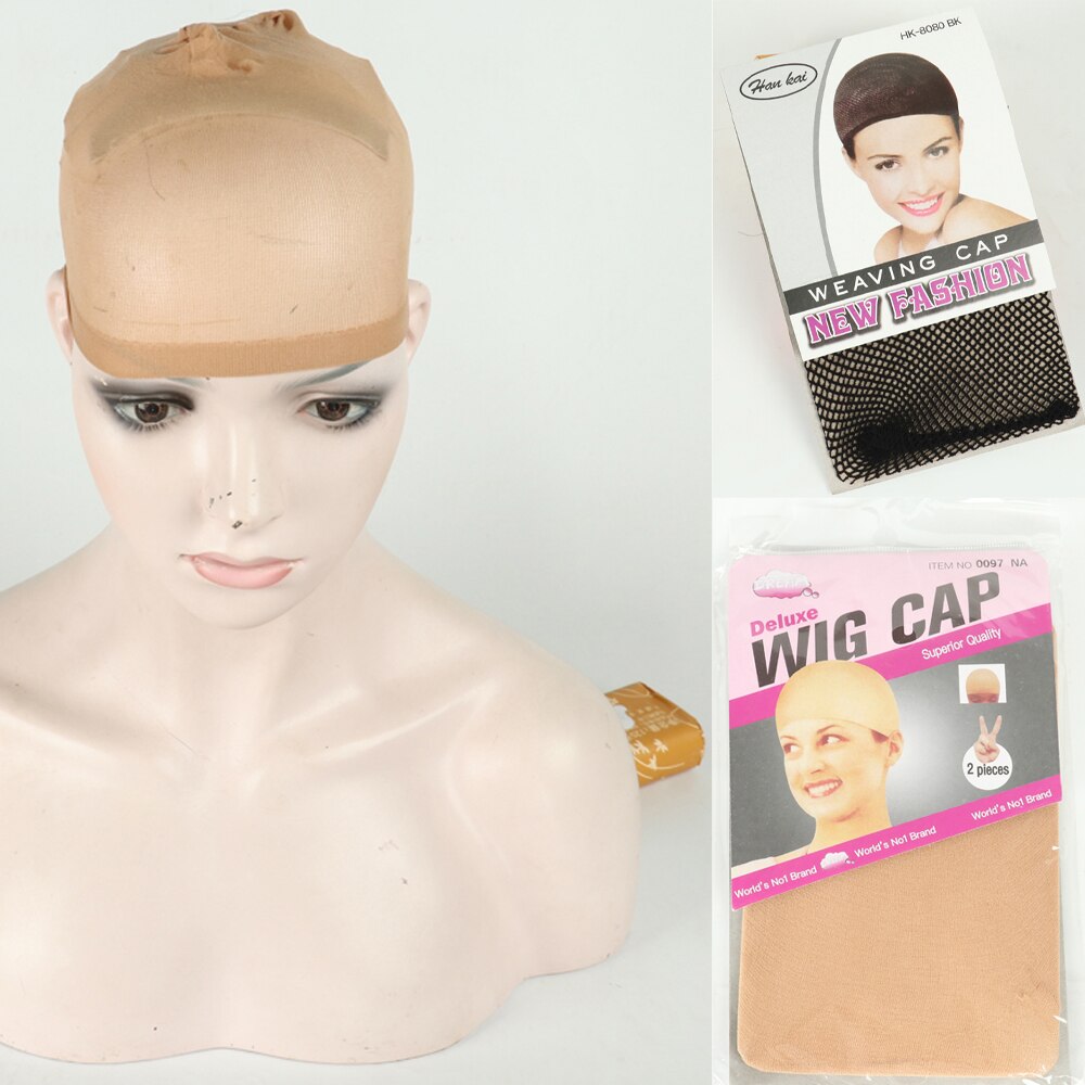 Beliebte und Günstige 2 teile/paket Strumpf proücke Kappe Haar Netz Für sterben Herstellung Von Nylon proücke Kappe Snood Gittergewebe strecken nackt Beige