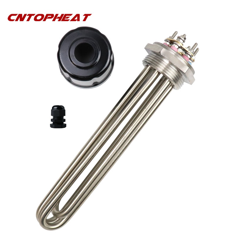 220v/380v DN40 1.5 'BSP Eintauchen Heizung sofortig Elektrische Heizung Element Wasser Panzer Heizung
