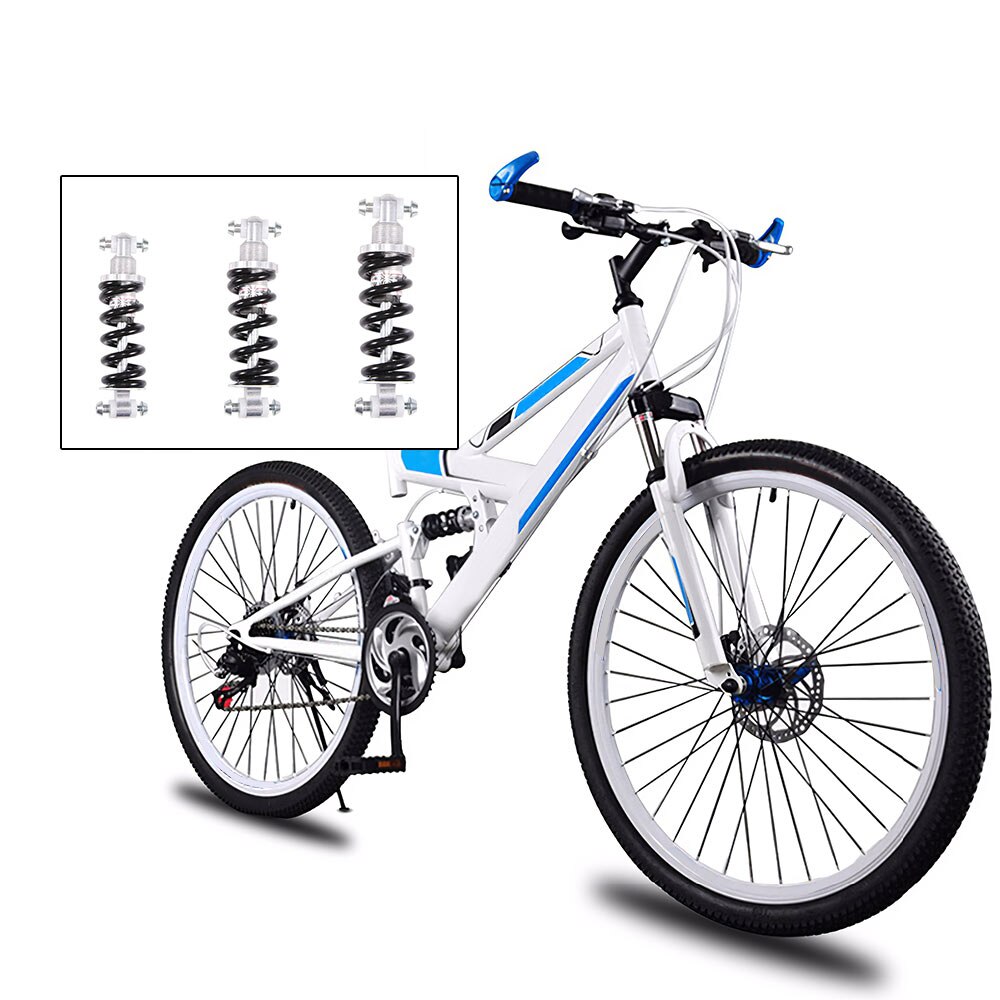 Fahrrad Stoßdämpfer Frühling Fahrrad Stoßdämpfer Metall Stoßdämpfer Mountainbike Mountainbike Wasserdicht Einstellbare