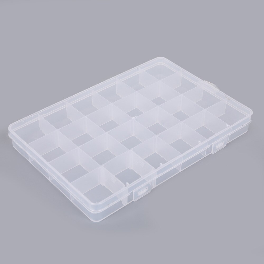 22 Schlüssel Einstellbare Schmuck verpackung Kasten transparent Werkzeug fallen Handwerk Organizer Kasten schmuck Lagerung boxen