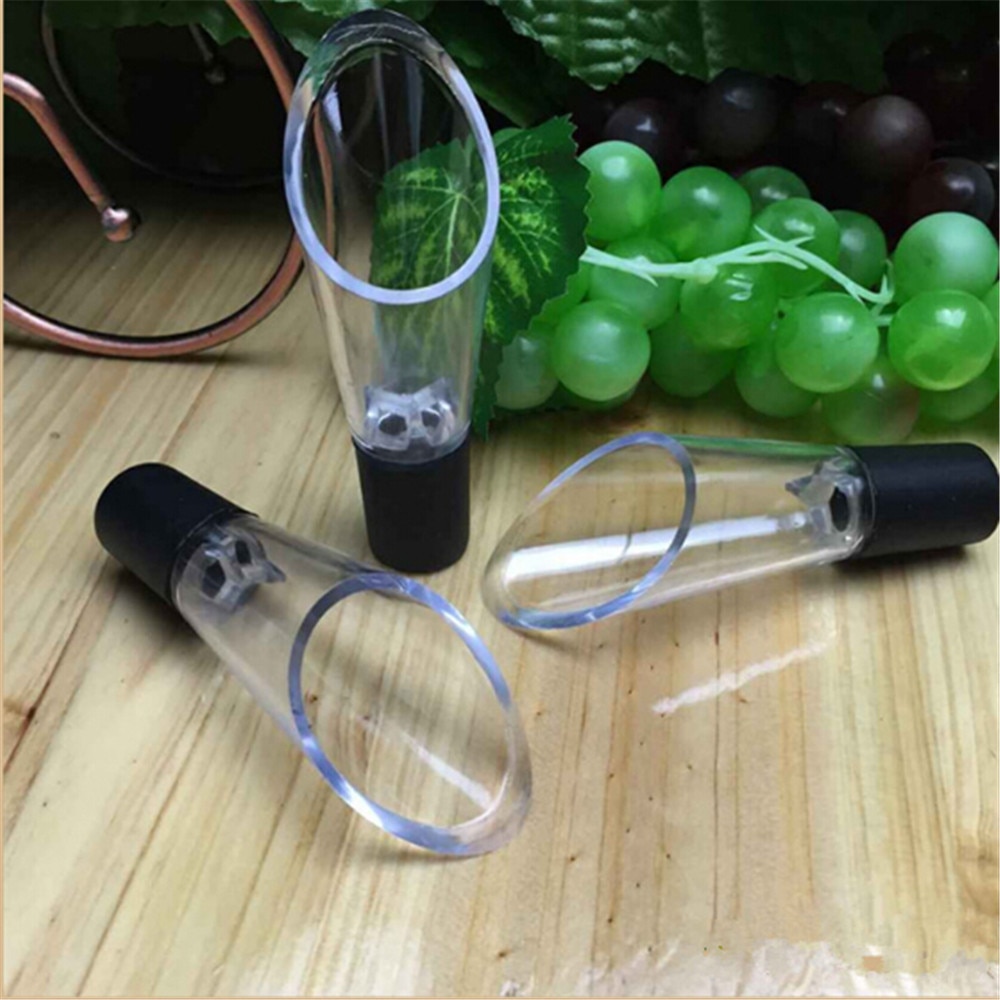 1 Pc verrotten Wein Belüfter Gießen Auslauf Flasche Stopper Karaffe Wein Ausgießer Belüften Bar Werkzeug Barware Küche Zubehör Party-Werkzeug