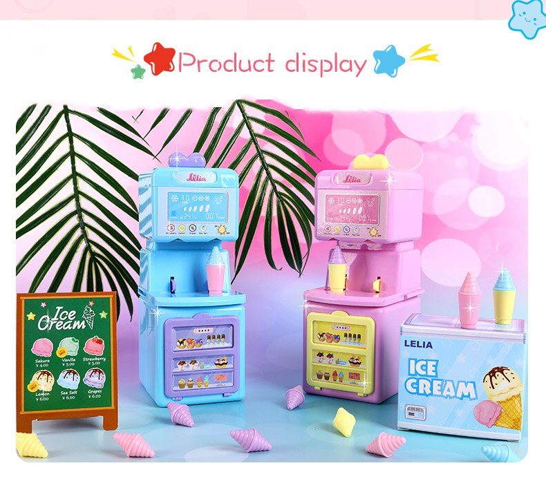 Mini Eis Haus Spielen Pädagogisches Spielzeug Super Lustige Mini Eis Auto Spielzeug Küche Spielzeug Für freundlicher