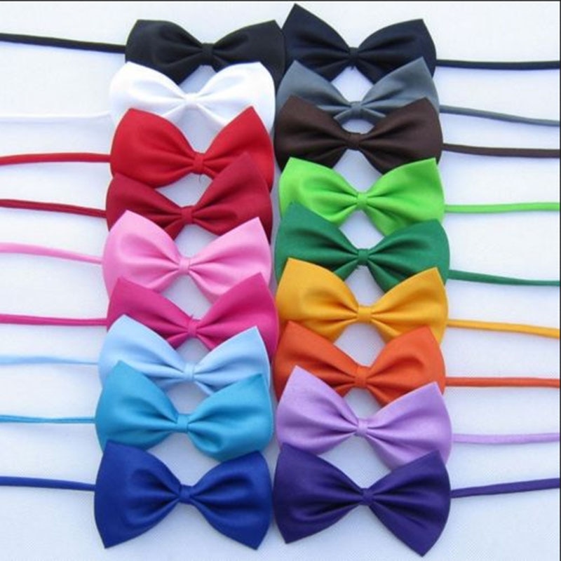1Stck Haustier Halskette Fliege Katze Hund Verstellbaren Riemen Für Katze Kragen Hunde Zubehör Haustier Hund Fliege Welpen bowties Haustier Liefert
