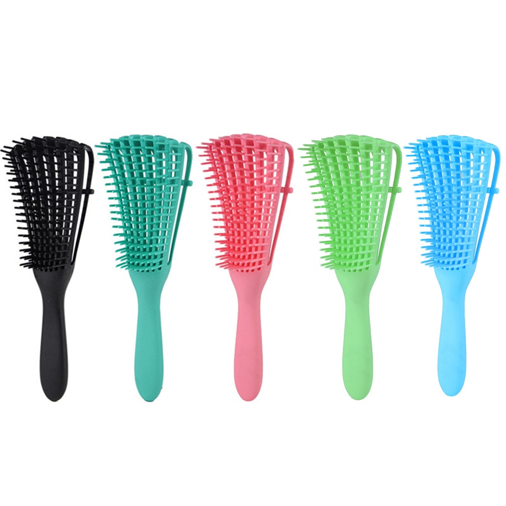 Haar Pinsel Kopfhaut Massage Kamm Frauen Detangle Haarbürste Kamm Nass Lockige Friseur Salon Styling Werkzeug Gesundheit Pflege Reduzieren Müdigkeit