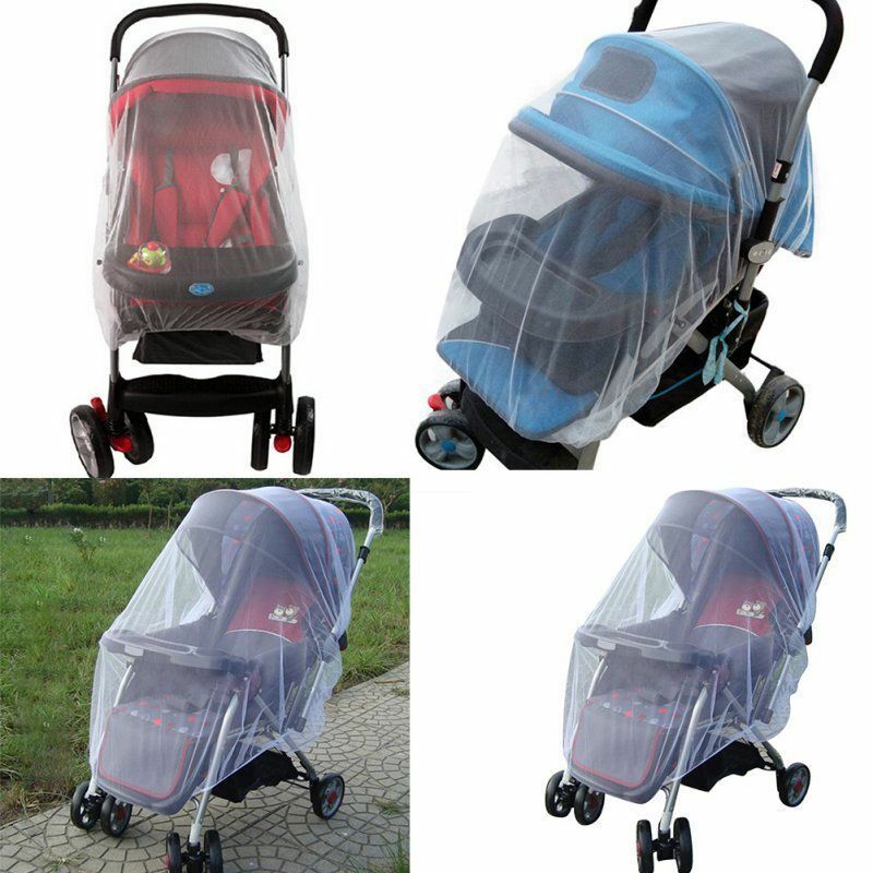 neue Neugeborenen Kleinkind Kleinkind Baby Kinderwagen Crip Netz Kinderwagen Moskito Insekt Netz Sichere Gittergewebe Buggy Weiß