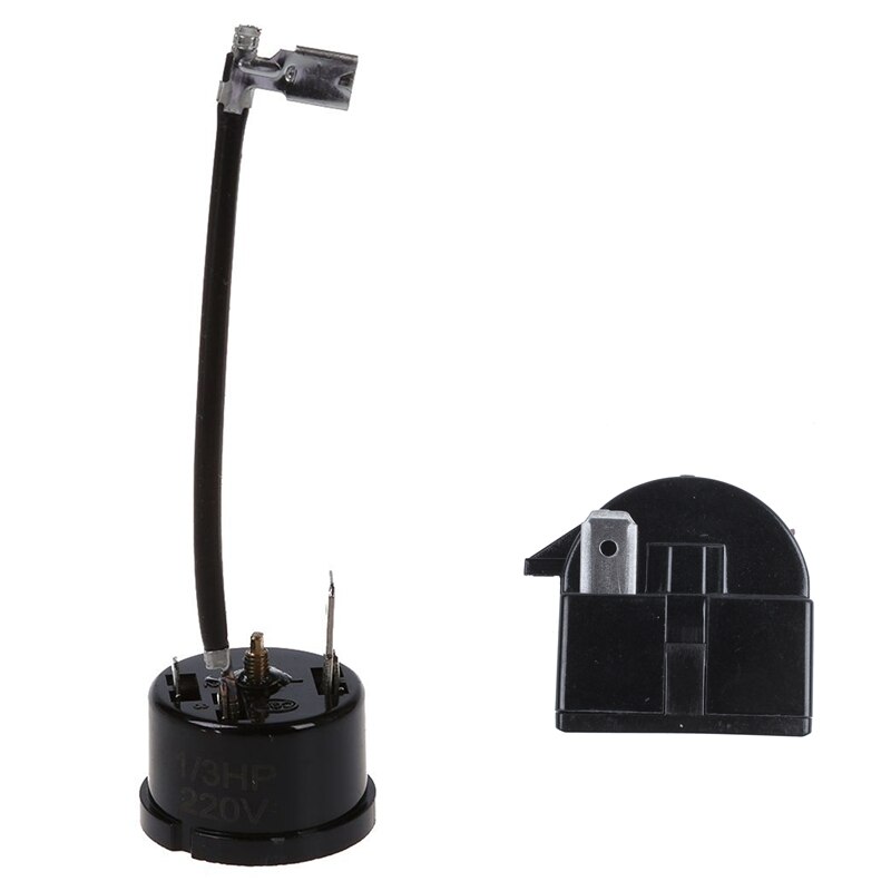 Kompressor Thermische Überlast Schutz für HX1/3HP Kühlschrank & 3Stift Endgeräte Kühlschrank PTC Anlasser Relais 12 Ohm Widerstand