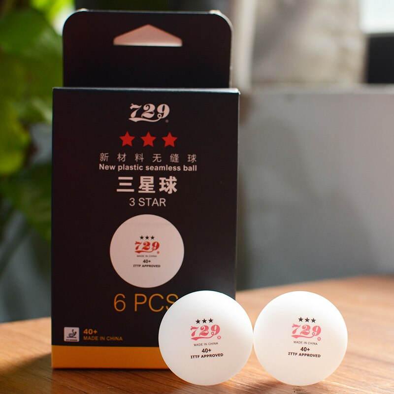 729 freundschaft 3-Stern Neue Kunststoff Nahtlose 40 + Tischtennis Bälle ITTF GENEHMIGT Poly Klingeln Pong Bälle Für nationalen Spiele