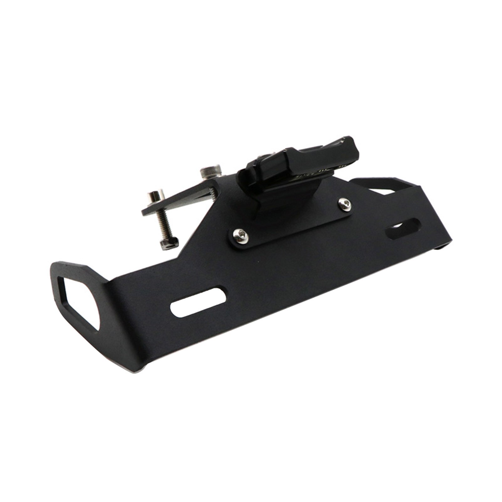 Motorrad Kennzeichen Halfter Edelstahl Einfach Installieren Langlebig Mit LED Licht KotflüGel Eliminator Für KAWASAKI Z1000 14-17