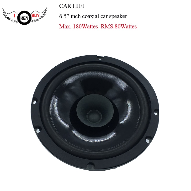 Auto Lautsprecher 6,5 Zoll 300 Watt 4Ohm Mitte-Palette-Lautsprecher 2Stck Audio- lautsprecher Für Akustische Bühne heimkino