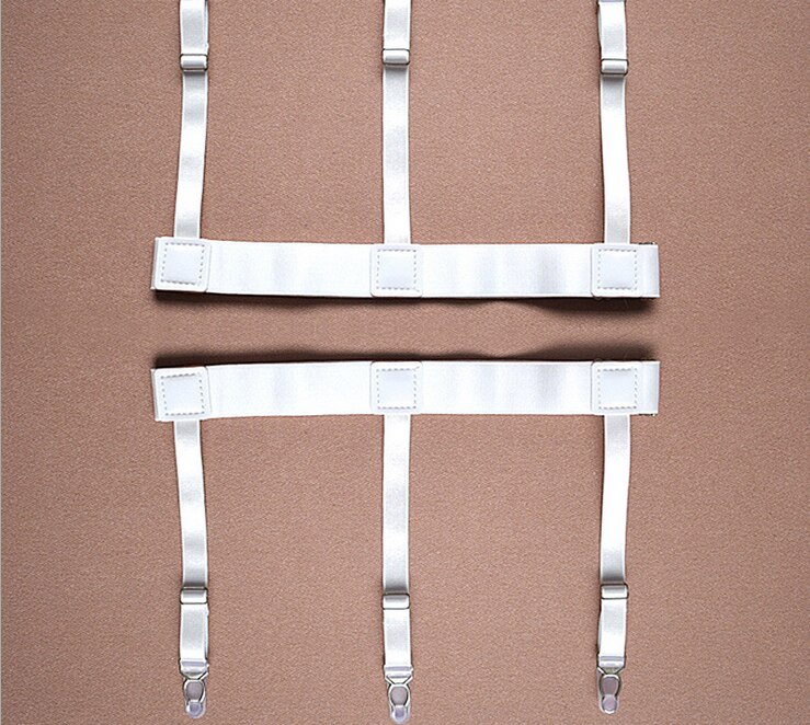 Männer hemd der nicht-Unterhose strumpf erwachsene weiß Nylon Material hemd Clip